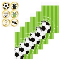 Torebki na słodycze cukierki piłka nożna football 6 szt