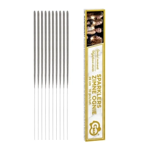 Zimne ognie 25 cm 10 szt