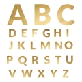 Baner Alfabet Litery A - Z złoty 63 szt