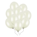 Balony kremowe metaliczne 30 cm 14 cali 50 szt