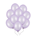 Balony liliowe metaliczne 12 cm 5 cali 100 szt
