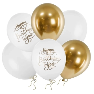 Balony urodzinowe Happy Birthday To You 30 cm 14 cali 6 szt