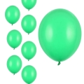 Balony zielone pastelowe 12 cm 5 cali 100 szt