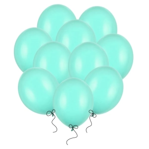 Balony jasna mięta pastelowe 27 cm 12 cali 100 szt PartyDeco