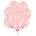 Balony jasnoróżowe pastelowe 27 cm 12 cali 100 szt