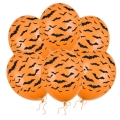 Balony na Halloween nietoperze 30 cm 14 cali 6 szt