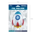 Balon foliowy rakieta 75 cm