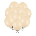 Balony kremowe alabaster pastelowe 30 cm 14 cali 10 szt