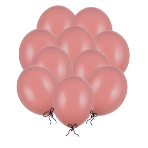 Balony różane dzika róża pastelowe 30 cm 14 cali 10 szt PartyDeco