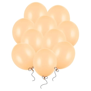 Balony jasna brzoskwinia pastelowe 30 cm 14 cali 50 szt PartyDeco