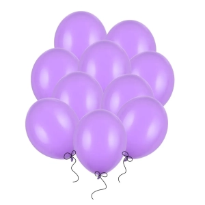 Balony lawendowe pastelowe 23 cm 10 cali 100 szt PartyDeco