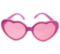 Okulary serca różowe