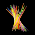 Bransoletki fluorescencyjne świecące opaski Glow Sticks 100 szt