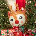 Balon foliowy renifer Rudolf 65 cm