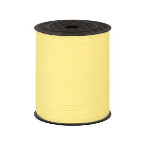 Wstążka do balonów żółta pastelowa 458 m