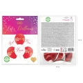Balony walentynkowe Love 27 cm 12 cali 6 szt