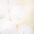 Balony Komunijne 27 cm 12 cali 6 szt.