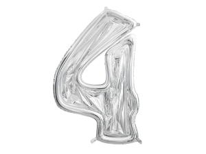 Forma cyfra 4 do balonów lateksowych 126 cm