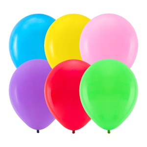 Balony kolorowe 10 cali 10 szt PartyPal