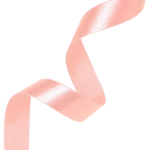 Tasiemka satynowa rose gold 25 mm x 23 m
