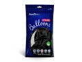Balony czarne pastelowe 27 cm 12 cali 100 szt