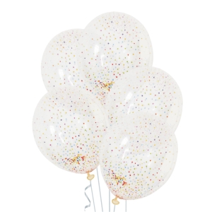 Balony z konfetti styropianowe kulki 12 cali 3 szt