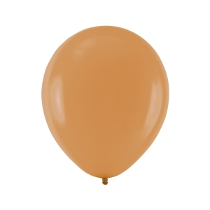 Balony pastelowe mokka 10 cali 10 szt