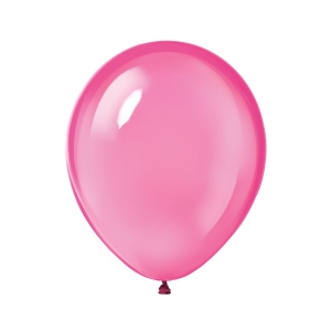 Balony krystaliczne różowe 10 cali 50 szt
