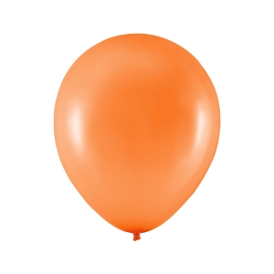 Balony metaliczne pomarańczowe 10 cali 10 szt