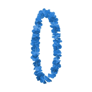 Naszyjnik hawajski niebieski 100 cm