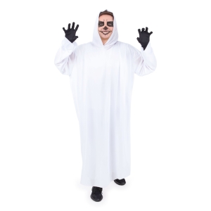 Szata z kapturem biała Duch 80 cm