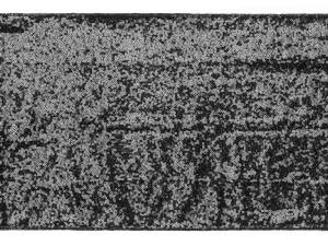Bieżnik cekinowy czarny 30 cm x 5 m