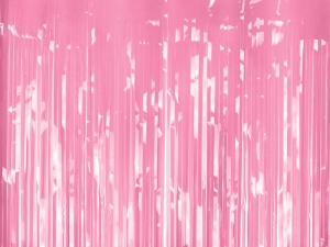 Kurtyna Party jasny różowy 100 cm x 200 cm