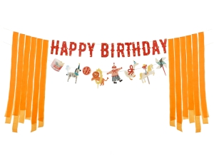 Baner Happy Birthday Cyrk 275 cm