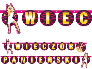 Baner Wieczór Panieński 20 cm x 200 cm