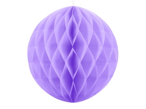 Kula bibułowa liliowy 30 cm