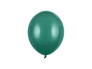 Balony butelkowa zieleń pastelowe 23 cm 10 cali 100 szt PartyDeco