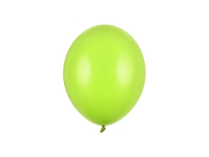Balony zielone limonkowe pastelowe 23 cm 10 cali 100 szt PartyDeco