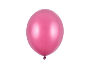 Balony różowe metaliczne 27 cm 12 cali 50 szt PartyDeco