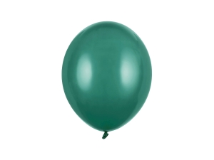 Balony butelkowa zieleń pastelowe 27 cm 12 cali 100 szt PartyDeco