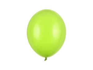 Balony zielone limonkowe pastelowe 27 cm 12 cali 50 szt PartyDeco