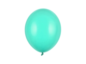 Balony zielone miętowe pastelowe 27 cm 12 cali 100 szt PartyDeco
