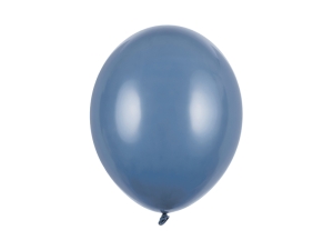 Balony granatowe pastelowe 30 cm 14 cali 50 szt PartyDeco