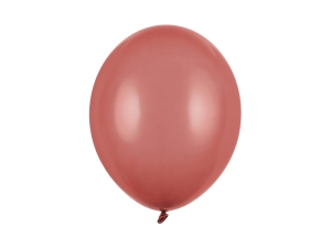 Balony burgundowy pastelowy 30 cm 14 cali 100 szt PartyDeco