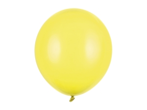 Balony żółte cytrynowe pastelowe 43 cm 18 cali 25 szt PartyDeco