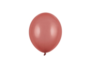 Balony burgundowy pastelowy 12 cm 5 cali 100 szt PartyDeco