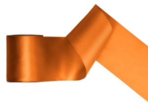 Tasiemka satynowa rdzawy 100 mm x 25 m