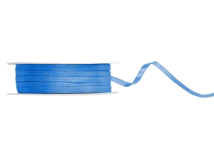 Tasiemka satynowa niebieski 3 mm x 50 m