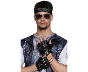 Rękawiczki Biker motocyklowe krótkie