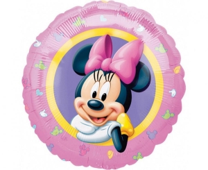 Balon foliowy Minnie Character okrągły 18 cali